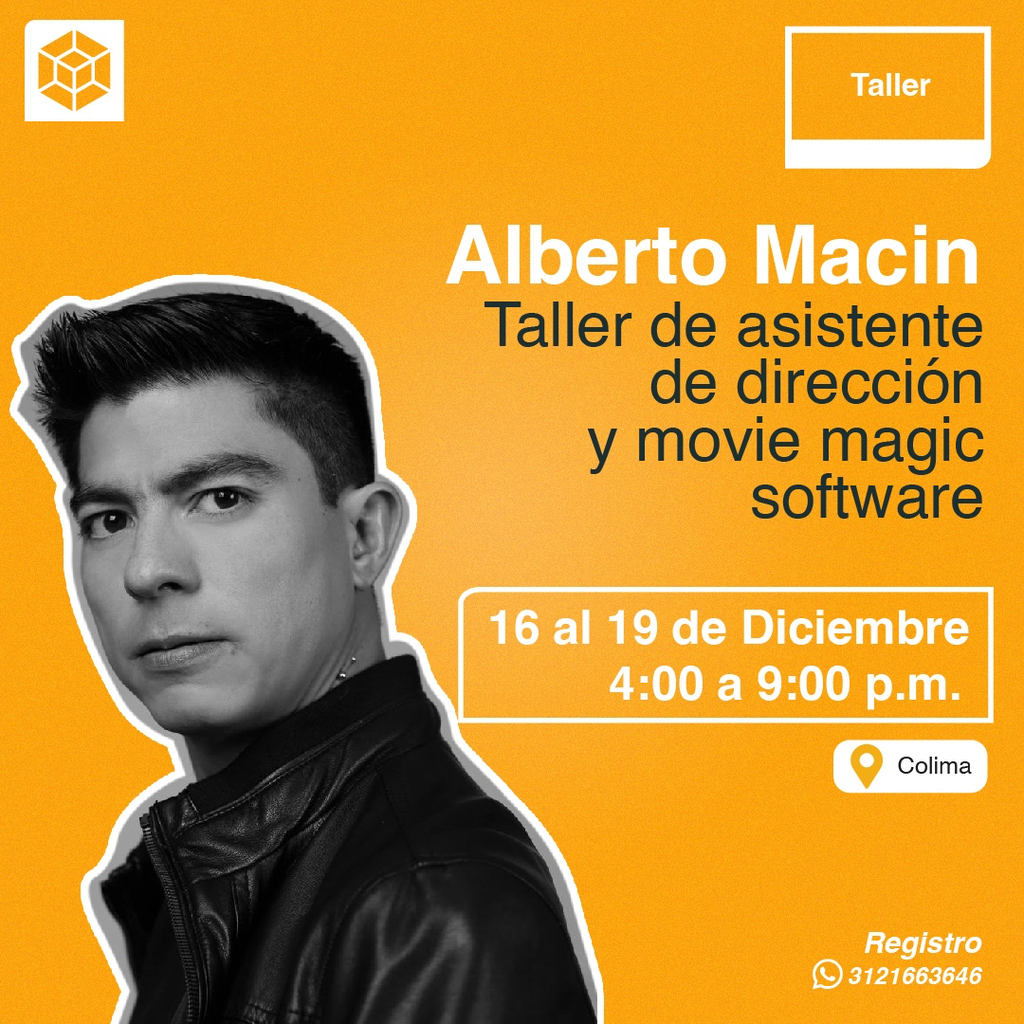 Taller de asistente de direccional y movie magic software